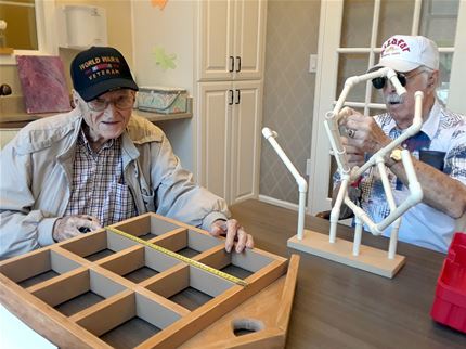 staff is trained in Alzheimer’s and Dementia
